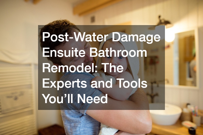 Post-Water Damage Ensuite Bathroom Remodel  The Experts and Tools Youll Need