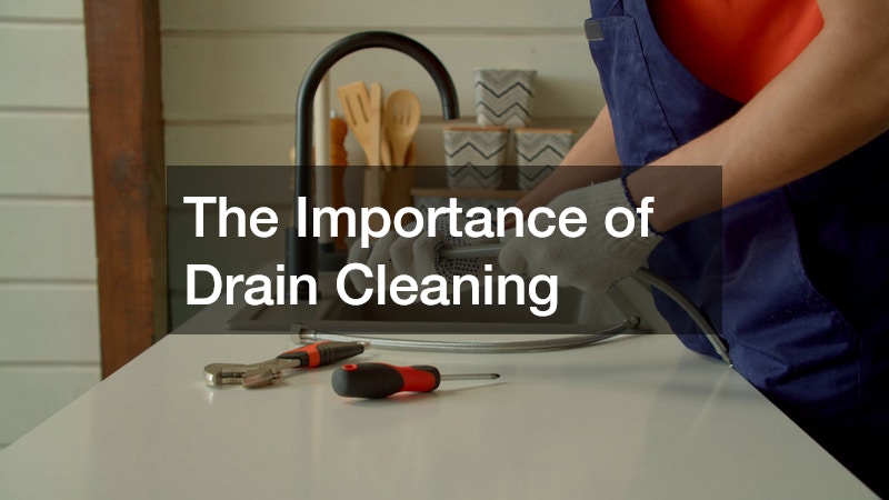 The Importance of Drain Cleaning